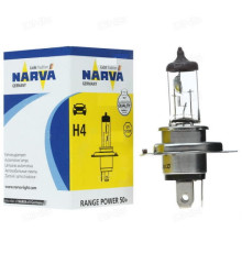 Лампа галогенная Narva RangePower +50% H4 12V 60/55W (488613000) Narva 488613000