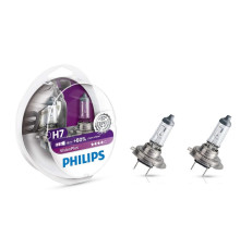Лампа галогенная Philips VisionPlus +60% H7 12V 55W (2 шт.) (12972VPS2) Philips 12972VPS2